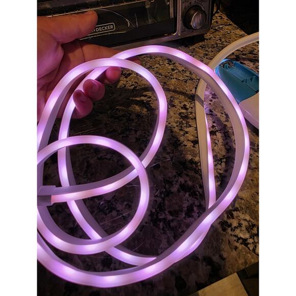 Merkury Innovations Smart Indoor and Outdoor Flex LED Multicolor Neon Strip L... - Picture 2 of 9